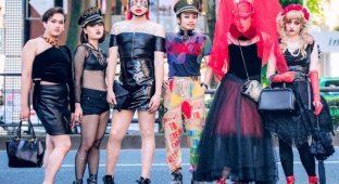 Модные персонажи на улицах Токио 18.10.18 (36 фото)
