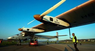 Solar Impulse 2: концептуальный самолет на солнечных батареях (13 фото)