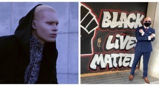 Негр-альбинос присвоил деньги, собранные для движения Black Lives Matter (5 фото)
