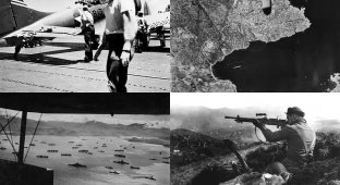 Вторая мировая война: Битва у атолла Мидуэй и Алеутская операция (Часть 11) (45 фото)