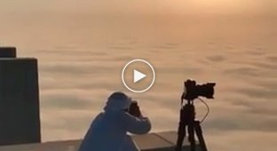 Вид с самого высокого небоскреба Дубаи