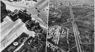 23 фотографий, показывающих насколько сильно был разрушен Берлин после войны (23 фото)