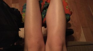 Как выглядит нога, если её долго не использовать (2 фото)