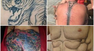 Это провал: 30 самых нелепых татуировок, которые только можно было набить (31 фото)