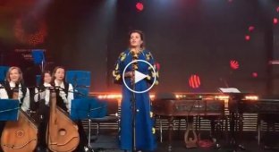 Первая леди Украины Марина Порошенко выступила на Евровидение