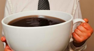 Великие кофеманы и их невероятные дозы (9 фото)