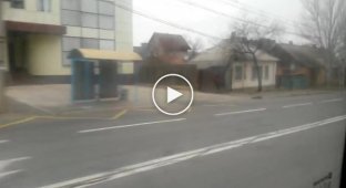В Донецке перевернулась машина с боевиками (18 ноября)