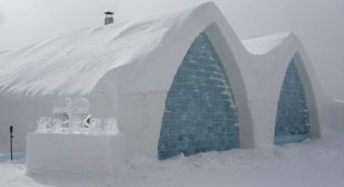  Гостиница из льда (57 фотографий)