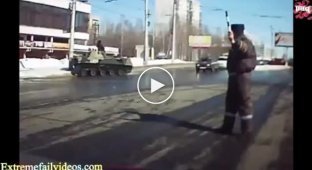 Забавный случаи на дороге России