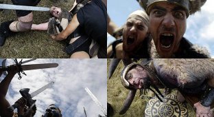 Викинги совершили очередной набег на берега Испании (13 фото)