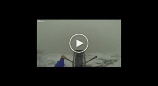 Крутой прыжок в тумане