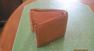 Б/у кошелек с потайным карманчиком (11 фото)