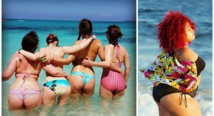 17 фотографий женщин, откровенно радующих нас на пляже (18 фото)