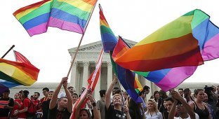 Крупные компании поздравили ЛГБТ-сообщество с легализацией однополых браков в США (43 фото)