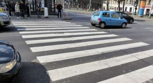 Нет штрафам! Как надо правильно проезжать нерегулируемый пешеходный переход (2 фото)
