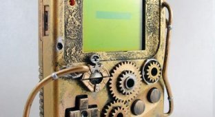 Моддинг - стимпанковский GameBoy (4 фото + видео)