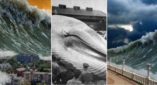 Несколько разрушительных фактов о цунами (11 фото + 1 видео)