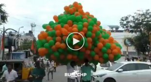 Воздушные шары на день рождения ихнего премьер-министра