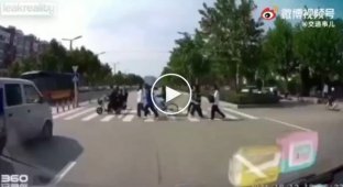 Китайский пешеходный переход