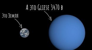 Gliese 3470 b – испаряющаяся экзопланета (4 фото)