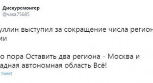 Соцсети отреагировали на заявление вице-премьера России Марата Хуснуллина о сокращении регионов (13 фото)