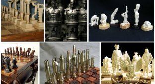 Невероятный полет фантазии шахматных мастеров (35 фото)