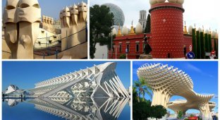 Поразительная архитектура Испании (27 фото)