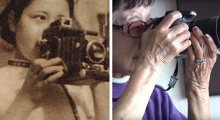 Первая фотожурналистка Японии продолжает работать в возрасте 101 года (11 фото + 1 видео)