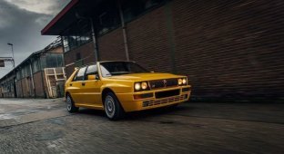 Lancia Delta HF Integrale Evoluzione "Giallo Ferrari" — Лимитированный "желток" (12 фото)
