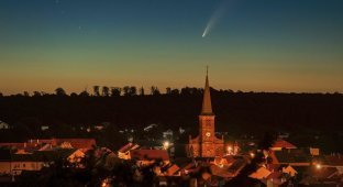 Ярчайшая за последние годы комета на днях максимально приблизится к Земле: видео (2 фото)