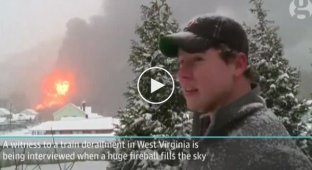 Пожар в Западной Виргинии