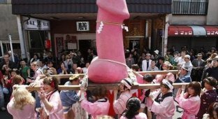 Японский фестиваль фалосов (14 фото)