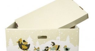 Коробка для новорожденных - простая идея, позволившая сократить детскую смертность в Финляндии (5 фото)
