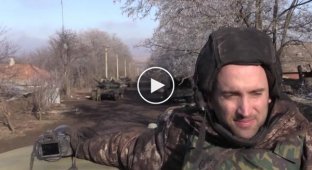 Журналист RT Грэм Филлипс засветил танки российской армии Т-72Б3 у Дебальцево