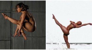 Знаменитая американская гимнастка снялась обнажённой (4 фото)
