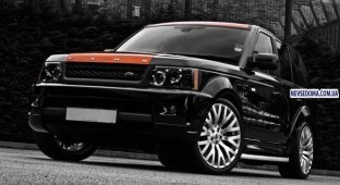 Project Kahn представил Range Rover Sport Vesuvius Edition (8 фото)