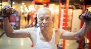 93-летний бодибилдер не проводил ни дня без тренировки последние 20 лет (6 фото)