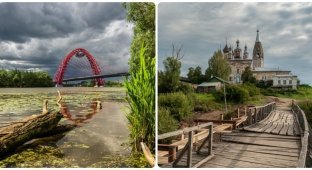 Такие разные мосты России (32 фото)