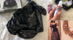 В пику злопыхателям школьница сделала на выпускной платье из мусорных пакетов (14 фото + 1 видео)