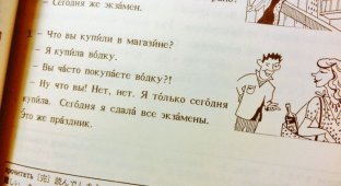 Обычные диалоги россиян из японского учебника русского языка (4 фото)