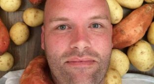 Мужчина решил не есть ничего, кроме картошки, целый год и уже похудел на 10 килограмм (8 фото)