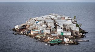 Мгинго – самый густонаселенный остров в мире (9 фото)