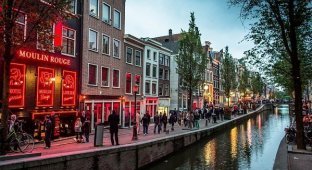 Квартал красных фонарей в Амстердаме может исчезнуть (5 фото)