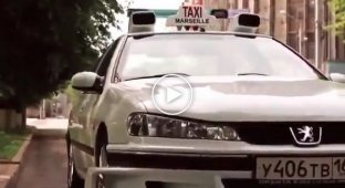 Такси из фильма на Ростовских улицах