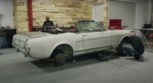 Джейсон Момоа приготовил отличный сюрприз для жены - Ford Mustang 1965 года (8 фото + видео)