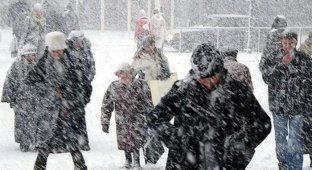 Алтайский край неожиданно завалило снегом (11 фото + видео)