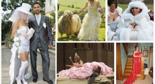 20 свадеб, где гости падают в обморок от вида невесты (21 фото)