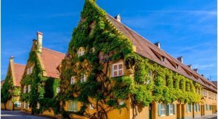 Фуггерай - уникальный район в Германии, где можно жить за 1 евро в год (15 фото)