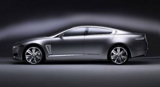 Новый концепткар Jaguar C-XF