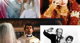 Самые красивые свадьбы в фильмах (10 фото)